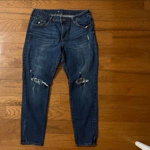 Old Navy 12S distressed jeans